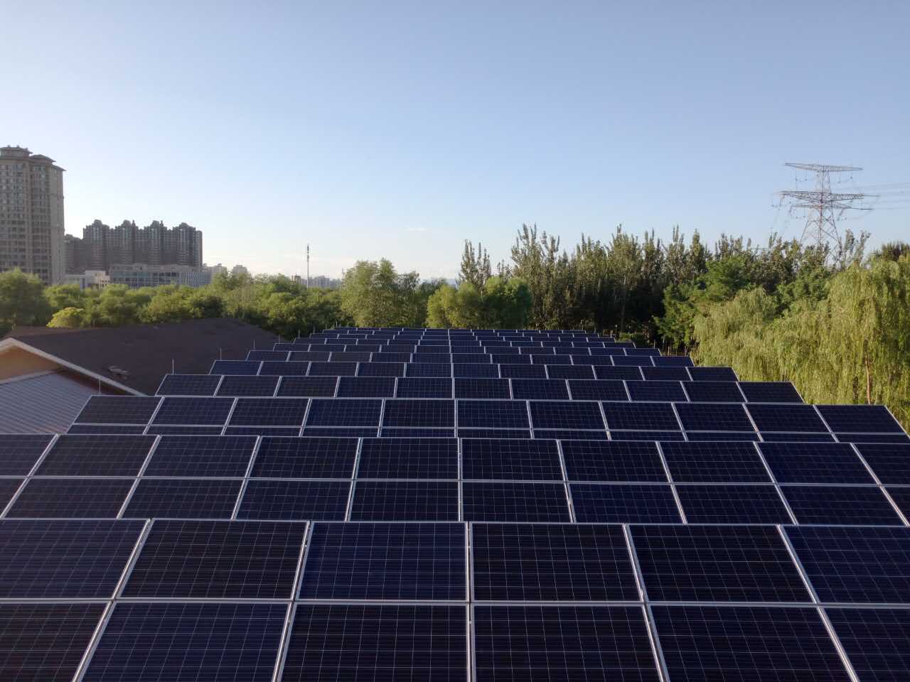 【離網(wǎng)電站類】新農(nóng)村建設(shè)“三起來”清河營光伏電站示范項目